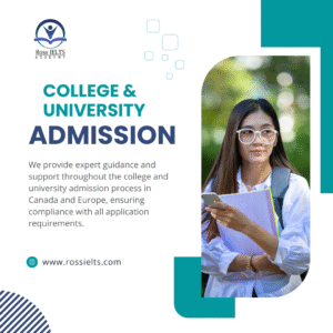 College & University Admission Assistance – Canada & Europe
