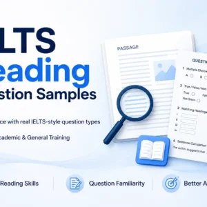 IELTS Reading Question Samples
