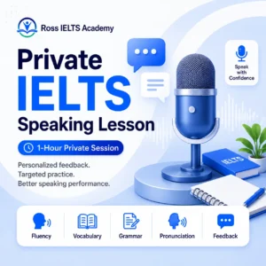 Private IELTS Speaking Lesson (8 sessions)