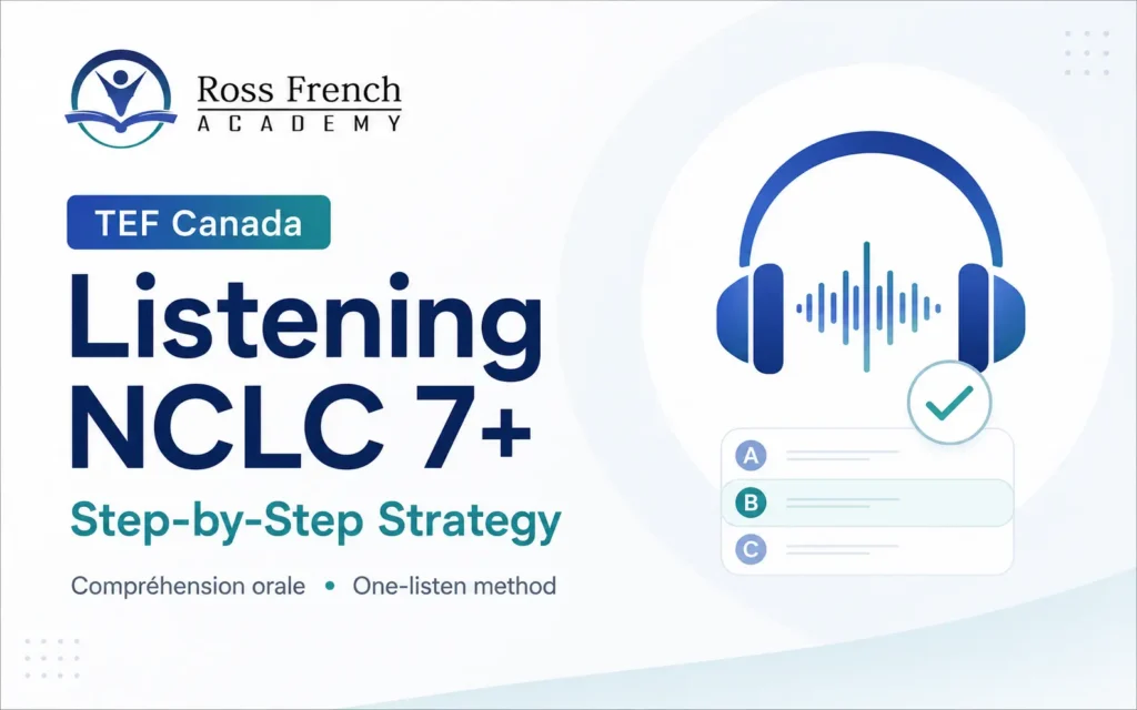 How to Reach NCLC 7+ in TEF Canada Listening: Step-by-Step Strategy