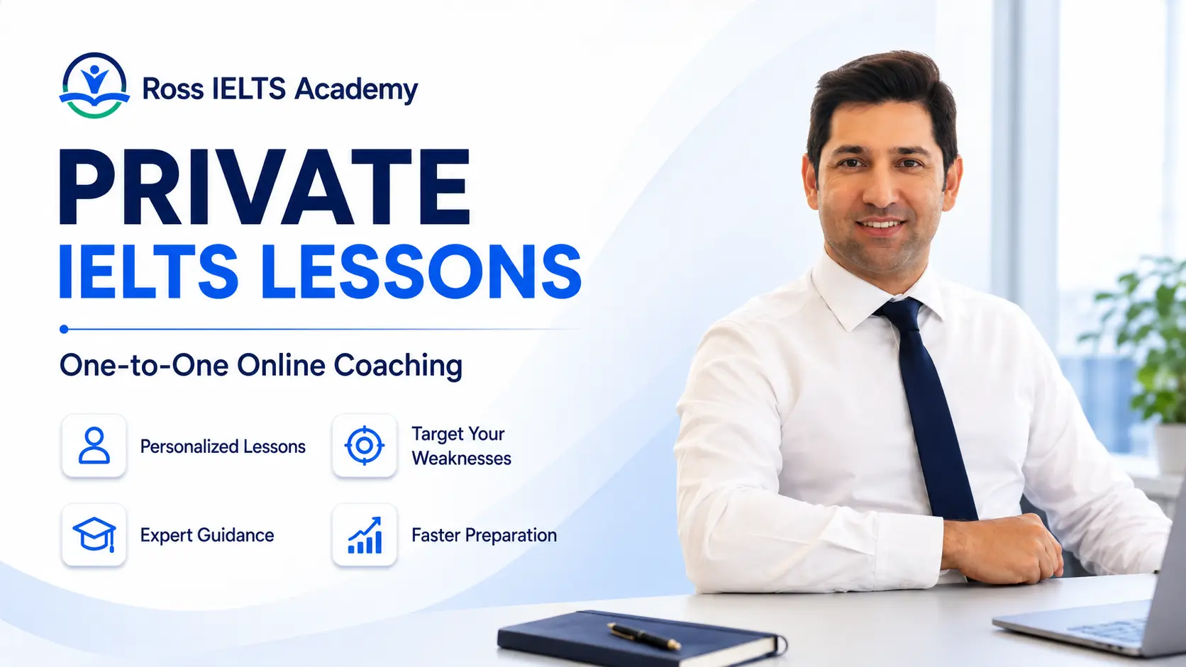 Private IELTS Lesson – 1 Hour